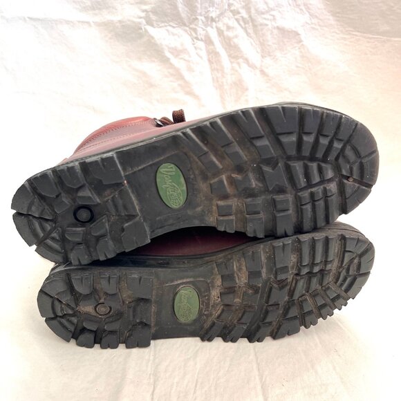 Vintage Vasque boots Sundowner Goretex US womens 8 brown leather lace up hiking - Picture 8 of 15